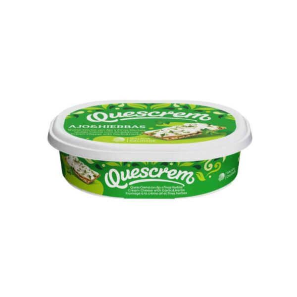 Queso Crema Ajo y Finas Hierbas Quescrem 200g