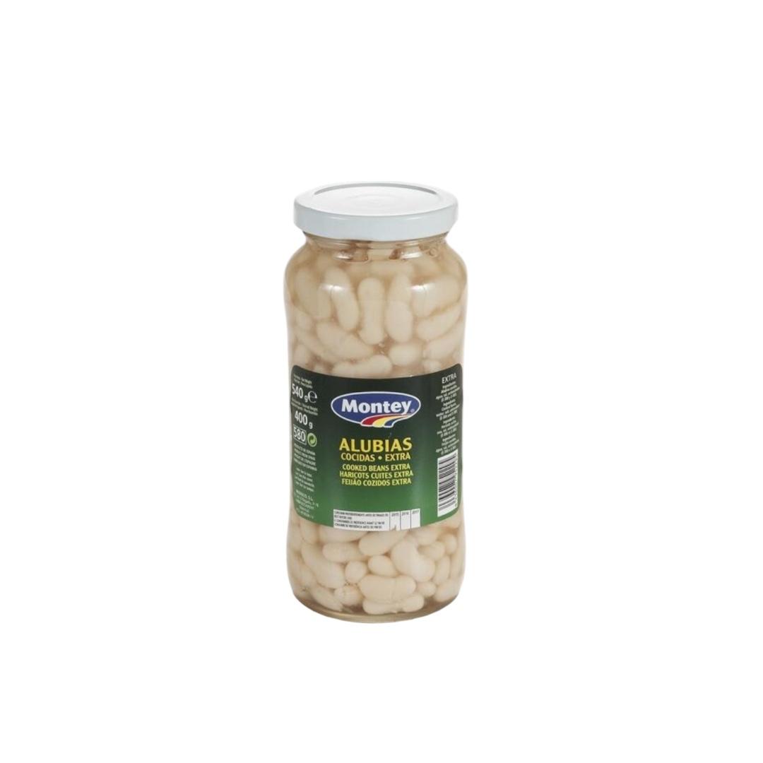 Frijol Blanco Montey 580ml en lata - Producto esencial para cocina