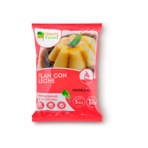 Flan de Leche Sabor Vainilla Macro Food 1kg