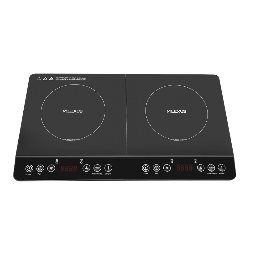 Cocina de Inducción 2 Quemadores Milexus