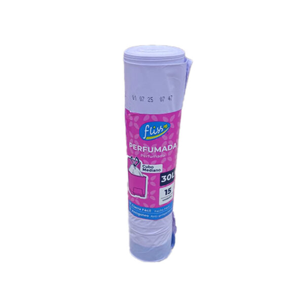 Bolsas de Basura Perfumadas Flix 30L (15 Unidades)