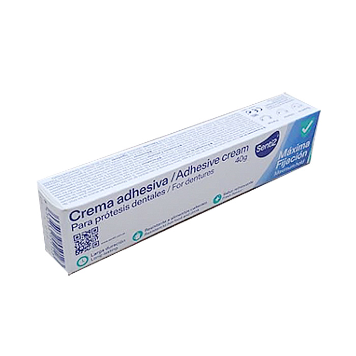 Crema Adhesiva Prótesis Dentales Sensit2 40g - Envase