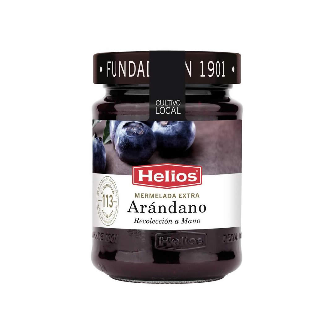 Mermelada Arándano Helios 340g Mermelada Extra de Arándano Helios 340g - Ideal para desayunos y postres
