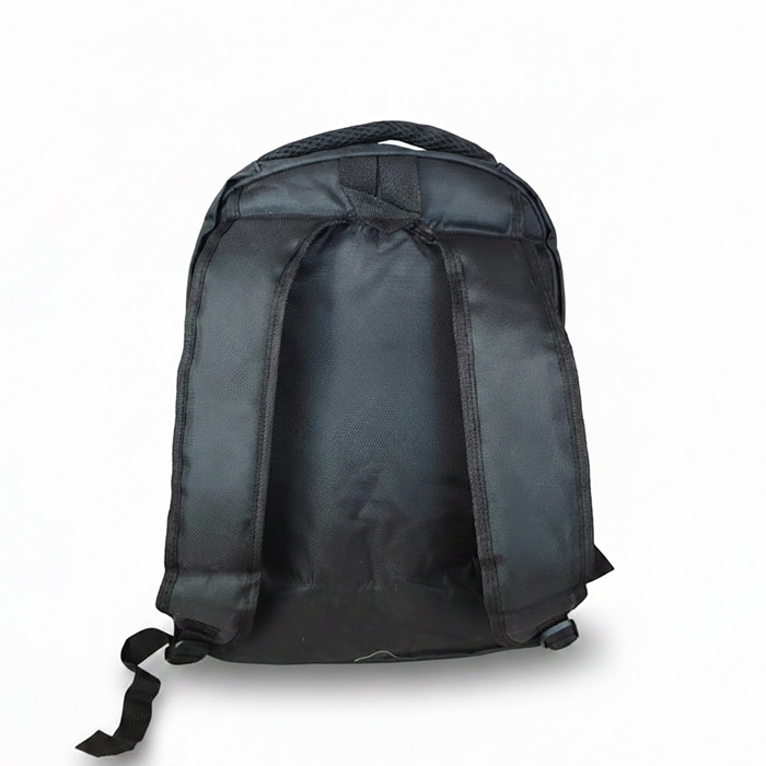 Mochila Negra Diseño Fashion - Imagen 2