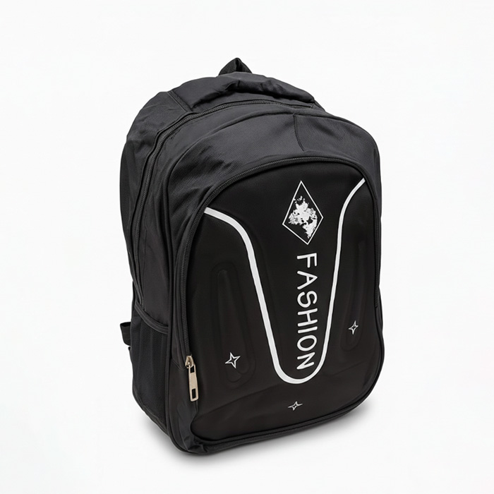 Mochila Negra Diseño Fashion Infantil Novedades