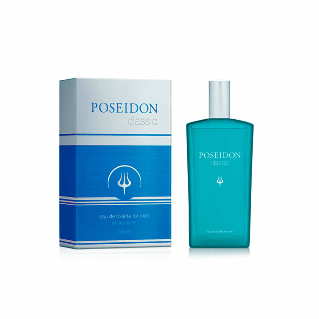 Perfume Poseidon Classic 150ml - Aroma refrescante para cuidado personal