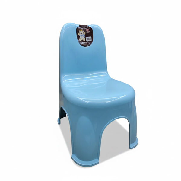 Silla Infantil Plástica de Una Pieza Resistente