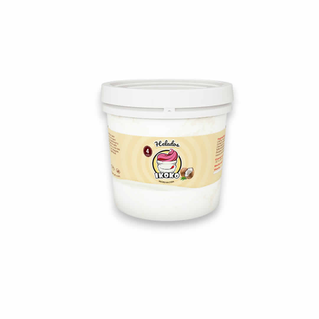 Helado Ikoko sabor Coco 4Lt - Mercado